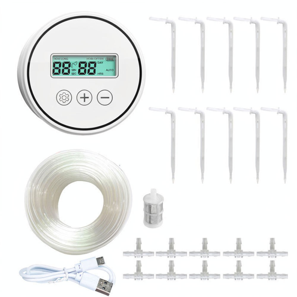 Automatic Plant Waterer - Automatisch druppelirrigatiesysteem met slimme timer voor