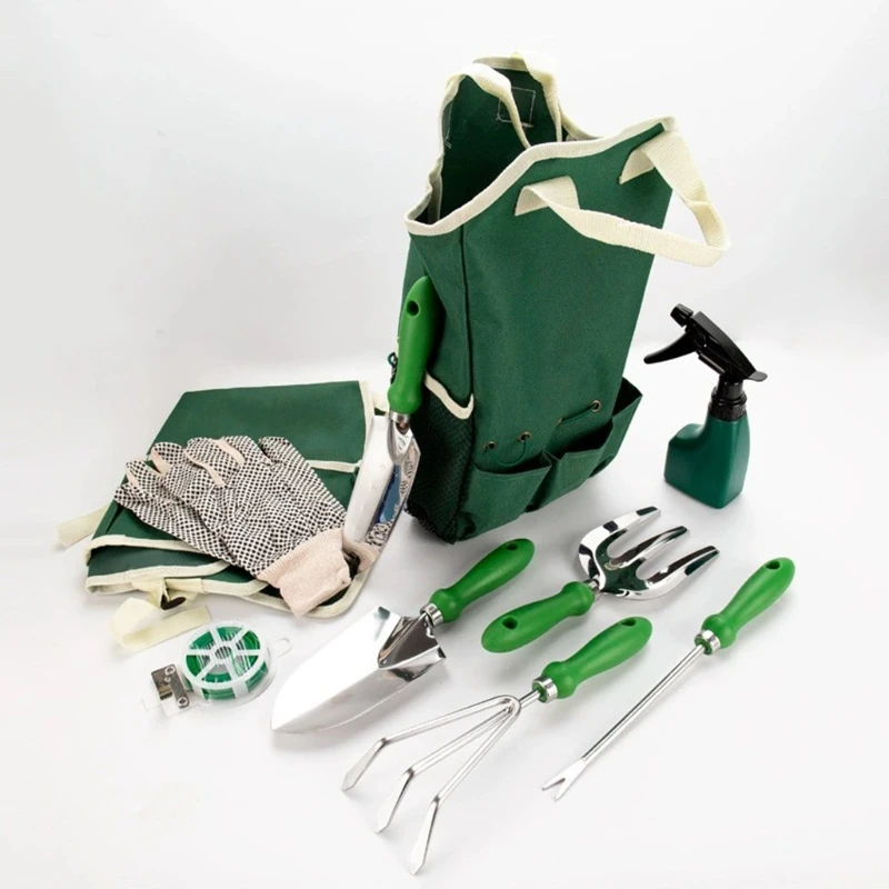 Spade Digging Fork - 11-delige set robuuste handgereedschappen, ideaal voor