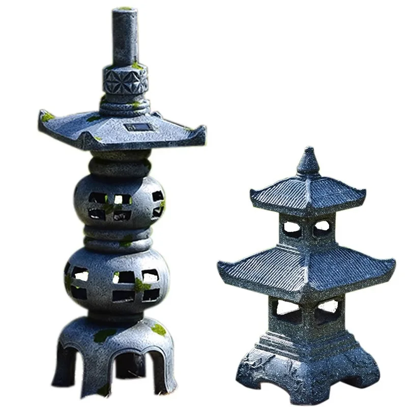 Retro tuinstenen torenlamp op  - Gardening Hand Tools Japanese recensie en prijs