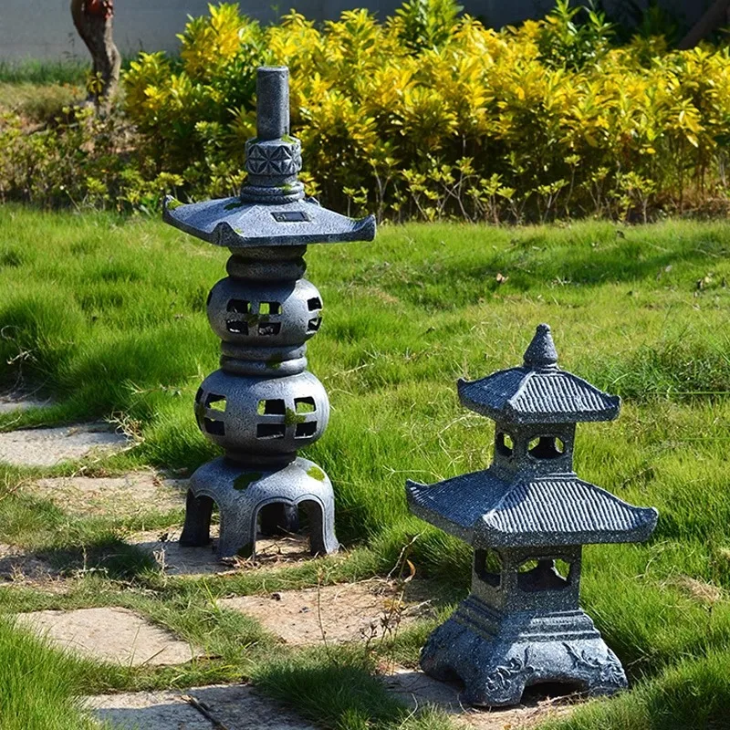 Retro tuinstenen torenlamp op  - Gardening Hand Tools Japanese recensie en prijs