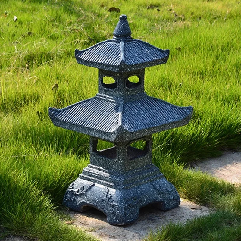 Retro tuinstenen torenlamp op  - Gardening Hand Tools Japanese recensie en prijs