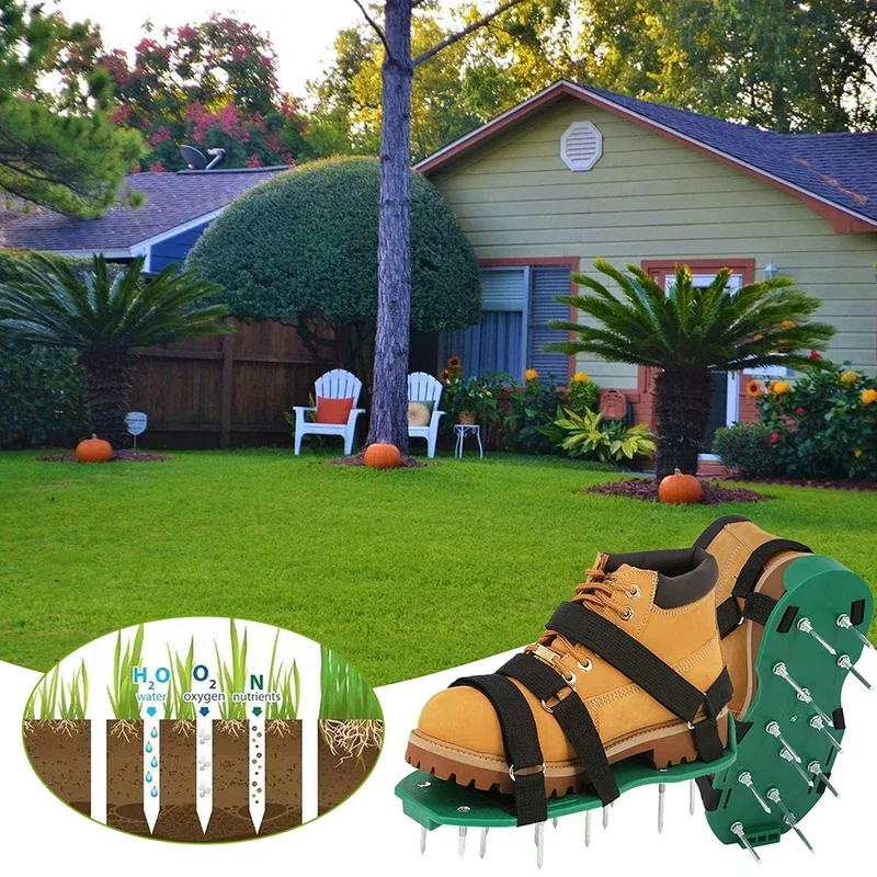D 1 Paar Gras Spiked Tuinsanda - Gardening Tools Revit recensie en prijs